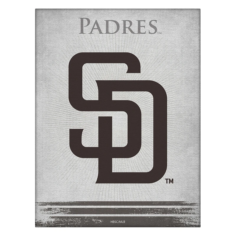 San Diego Padres 24" x 32" Splash Canvas Wall Art