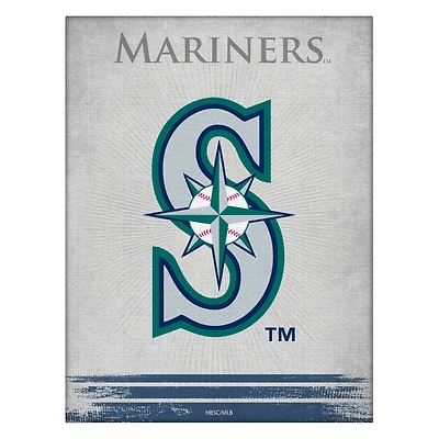 Seattle Mariners 24" x 32" Splash Canvas Wall Art