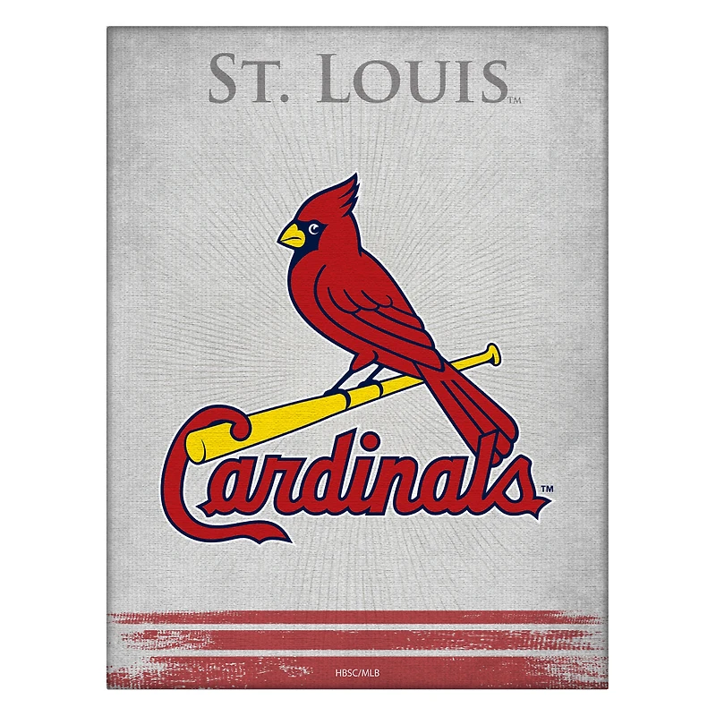 St. Louis Cardinals 24" x 32" Splash Canvas Wall Art