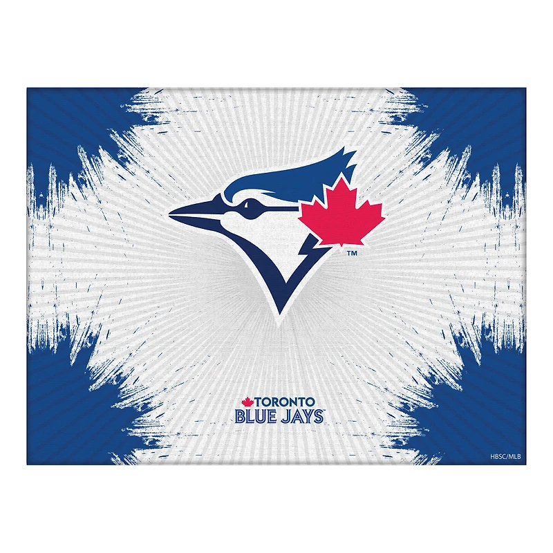 Toronto Blue Jays 24" x 32" Splash Canvas Wall Art