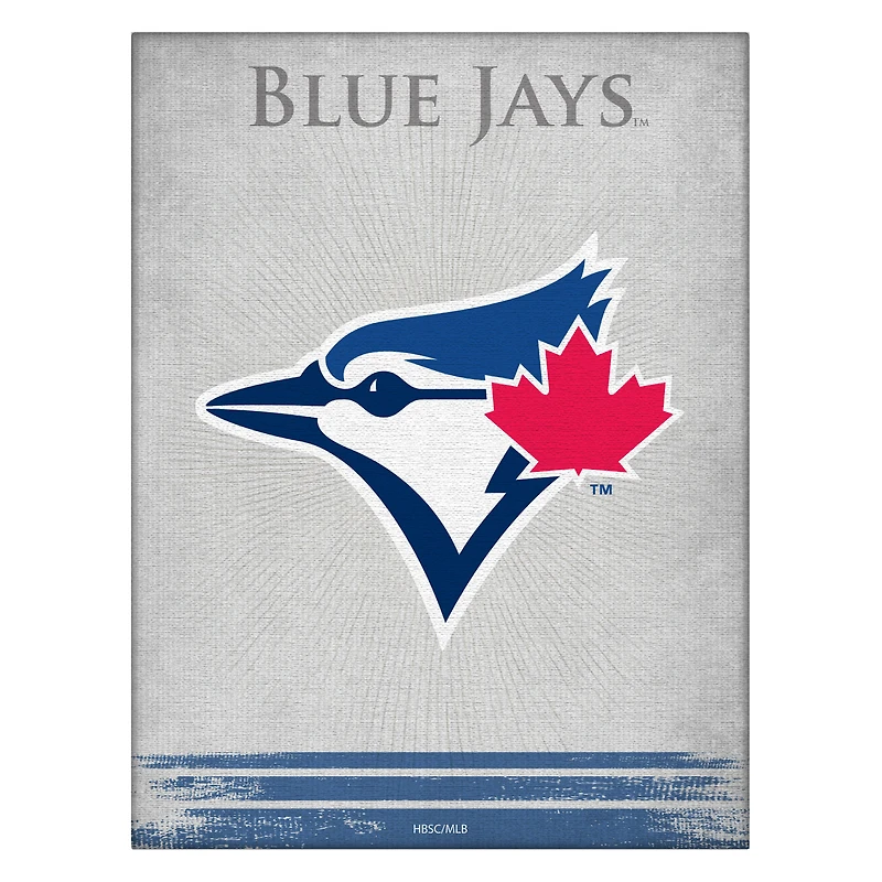 Toronto Blue Jays 24" x 32" Splash Canvas Wall Art