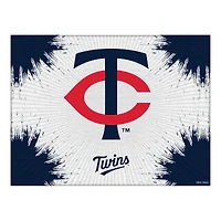 Minnesota Twins 24" x 32" Splash Canvas Wall Art