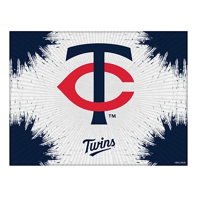 Minnesota Twins 24" x 32" Splash Canvas Wall Art