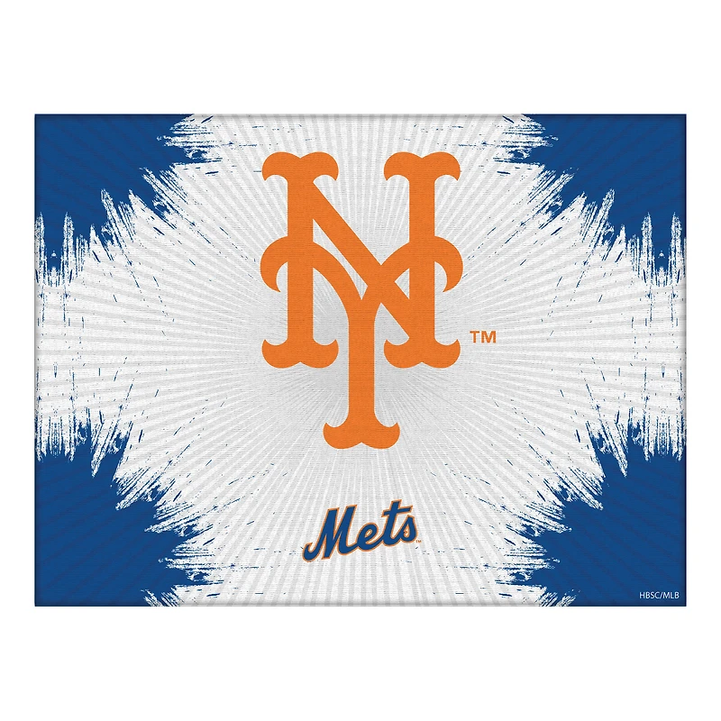 New York Mets 24" x 32" Splash Canvas Wall Art