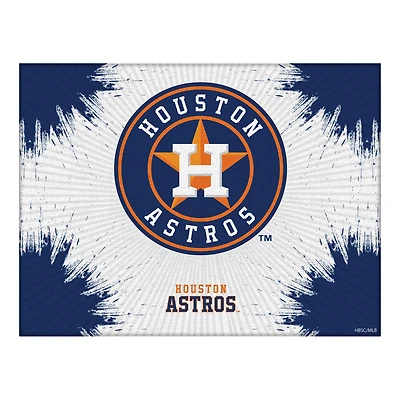 Houston Astros 24" x 32" Splash Canvas Wall Art