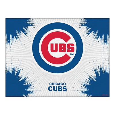 Chicago Cubs 24" x 32" Splash Canvas Wall Art