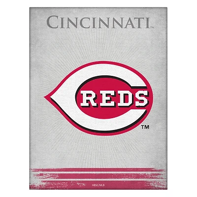 Cincinnati Reds 24" x 32" Splash Canvas Wall Art