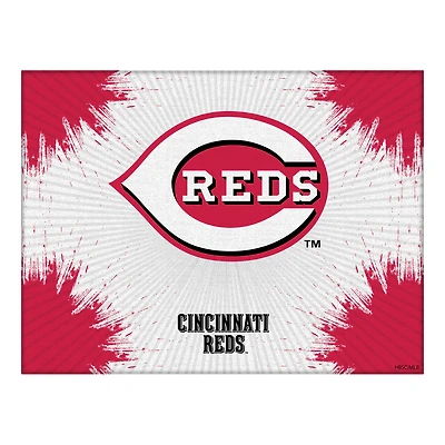 Cincinnati Reds 24" x 32" Splash Canvas Wall Art