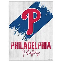 Philadelphia Phillies 15" x 20" Team Canvas Wall Art