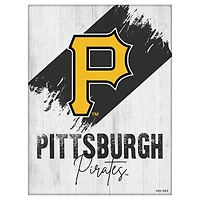 Pittsburgh Pirates 15" x 20" Team Canvas Wall Art