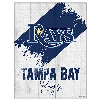 Tampa Bay Rays 15" x 20" Team Canvas Wall Art