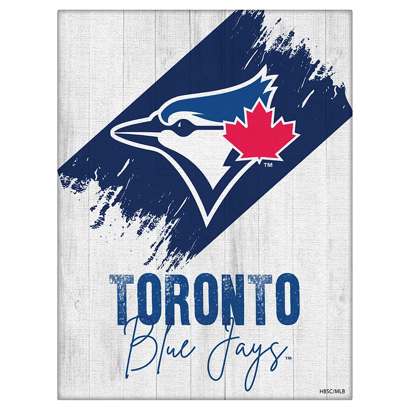 Toronto Blue Jays 15" x 20" Team Canvas Wall Art