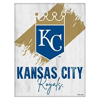 Kansas City Royals 15" x 20" Team Canvas Wall Art