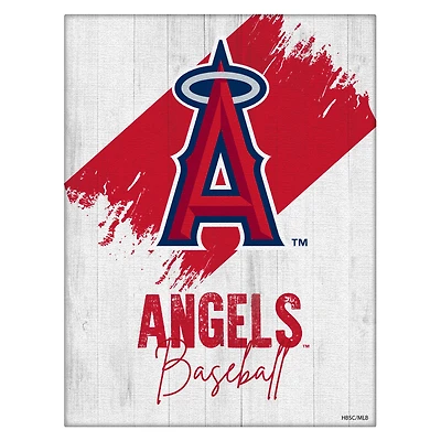 Los Angeles Angels 15" x 20" Team Canvas Wall Art