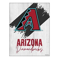 Arizona Diamondbacks 24" x 32" Team Canvas Wall Art
