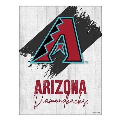 Arizona Diamondbacks 24" x 32" Team Canvas Wall Art