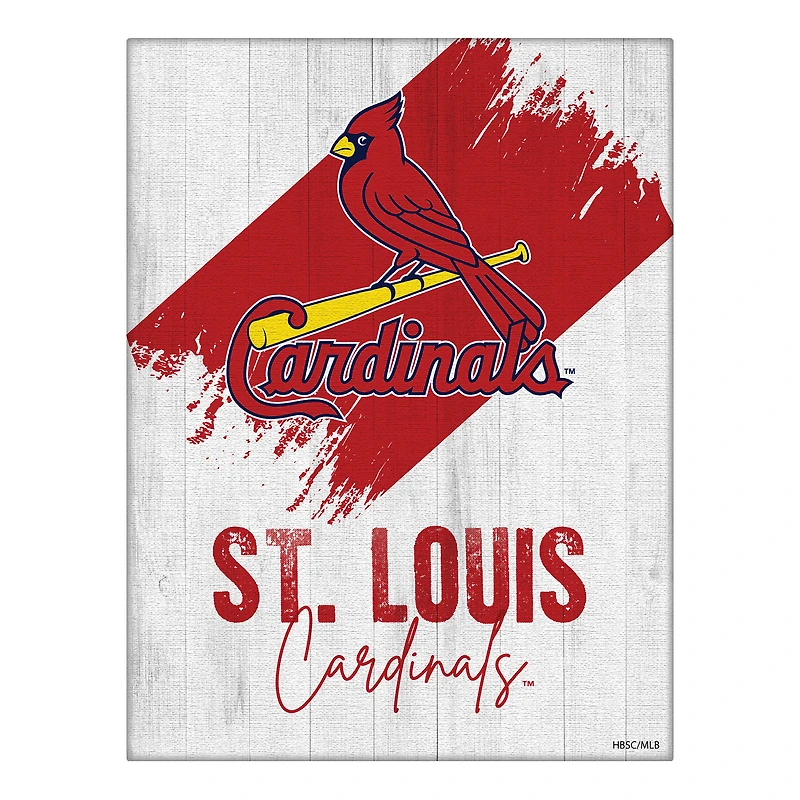 St. Louis Cardinals 24" x 32" Team Canvas Wall Art