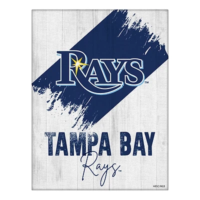 Tampa Bay Rays 24" x 32" Team Canvas Wall Art