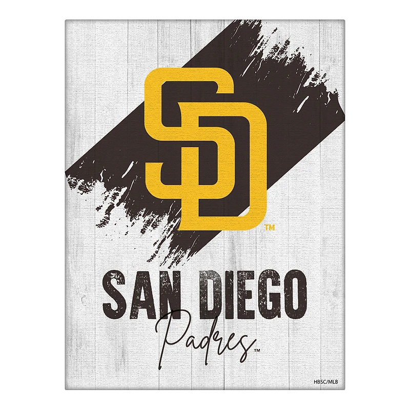 San Diego Padres 24" x 32" Team Canvas Wall Art