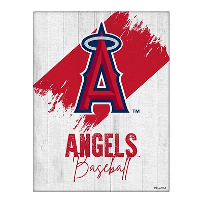 Los Angeles Angels 24" x 32" Team Canvas Wall Art