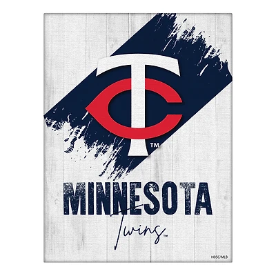 Minnesota Twins 24" x 32" Team Canvas Wall Art