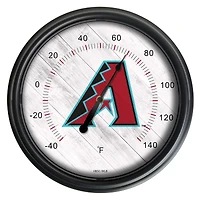 Black Arizona Diamondbacks Indoor/Outdoor LED Thermometer