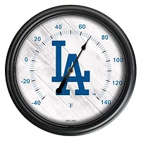 Black Los Angeles Dodgers Indoor/Outdoor LED Thermometer