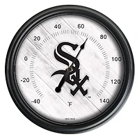 Black Chicago White Sox Indoor/Outdoor LED Thermometer