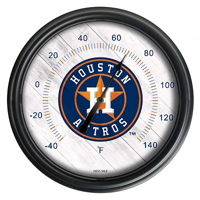 Black Houston Astros Indoor/Outdoor LED Thermometer