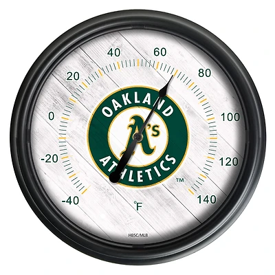 Black Athletics Indoor/Outdoor LED Thermometer