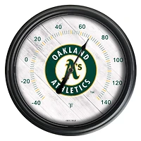 Black Athletics Indoor/Outdoor LED Thermometer