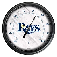Black Tampa Bay Rays Indoor/Outdoor LED Thermometer