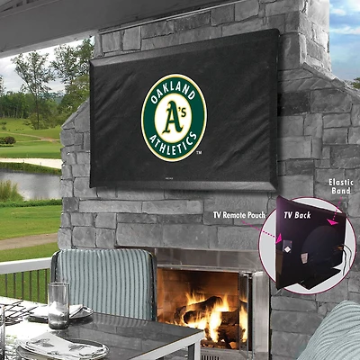 Black Athletics 46" x 28" TV Cover