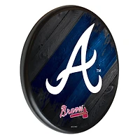 Black Atlanta Braves 13" Team Wood Sign