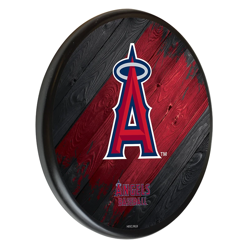 Black Los Angeles Angels 13" Team Wood Sign