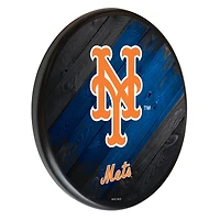 Black New York Mets 13" Team Wood Sign