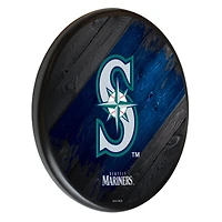 Black Seattle Mariners 13" Team Wood Sign