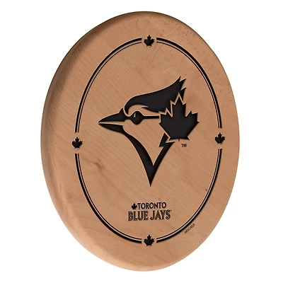 Natural Toronto Blue Jays 13" Laser Engraved Solid Wood Sign