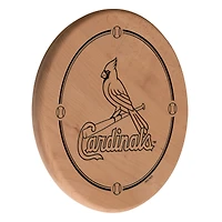 Natural St. Louis Cardinals 13" Laser Engraved Solid Wood Sign