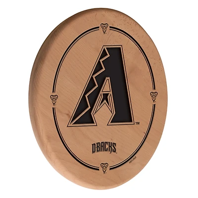 Natural Arizona Diamondbacks 13" Laser Engraved Solid Wood Sign