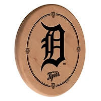 Natural Detroit Tigers 13" Laser Engraved Solid Wood Sign