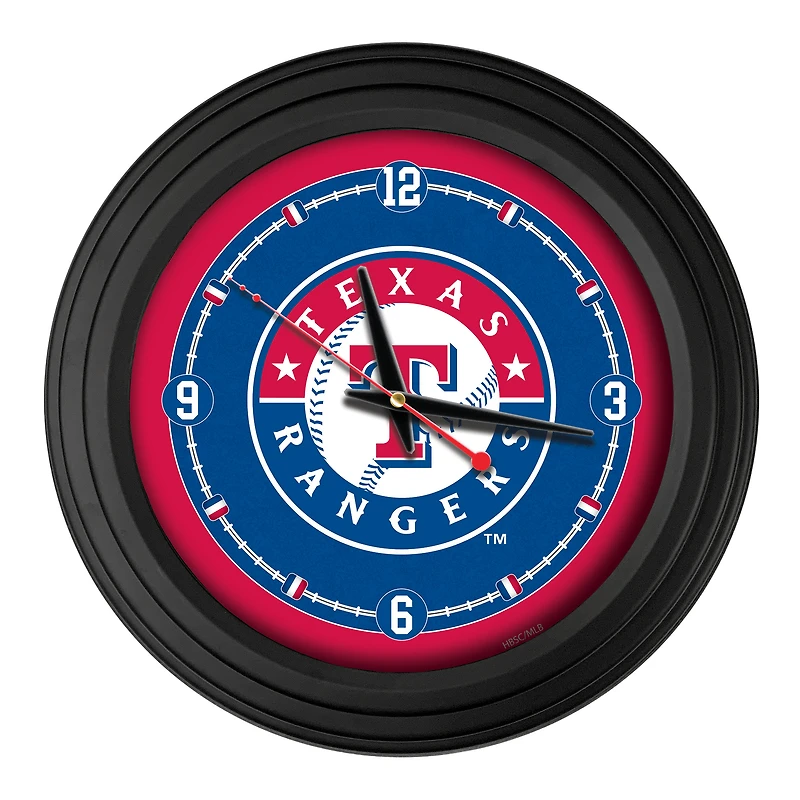 Texas Rangers 15" Traditional Wall Clock