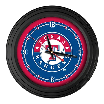 Texas Rangers 15" Traditional Wall Clock