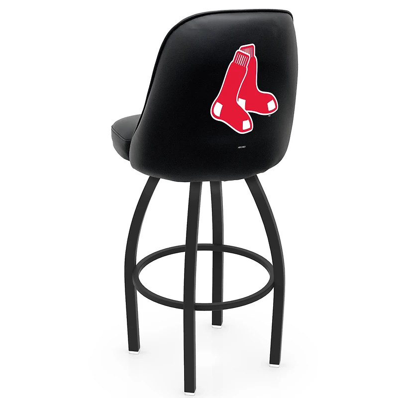 Black Boston Red Sox 36" Swivel Bucket Seat Bar Stool