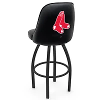 Black Boston Red Sox 36" Swivel Bucket Seat Bar Stool