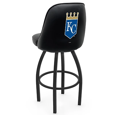 Black Kansas City Royals 36" Swivel Bucket Seat Bar Stool