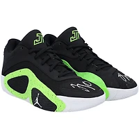 Authentic Game-Used: Jayson Tatum Boston Celtics Autographed Jordan Brand Basketball Shoes
