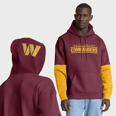 Men's Fanatics Burgundy Washington Commanders Helmet Pullover Hoodie