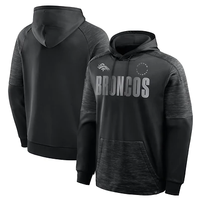 Men's Fanatics Black Denver Broncos Chip Shot Pullover Hoodie