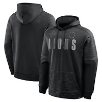 Men's Fanatics Black Detroit Lions Chip Shot Pullover Hoodie